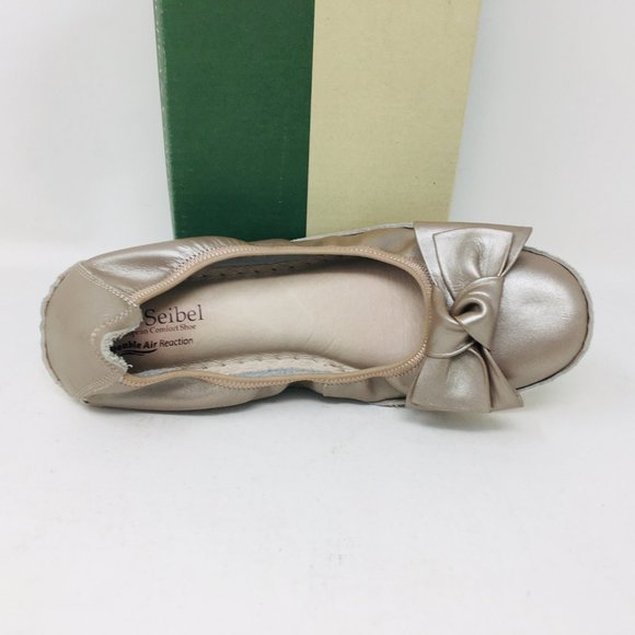 Josef Seibel Pippa 01 Women’s Leather Ballet Flat - Picture 13 of 16